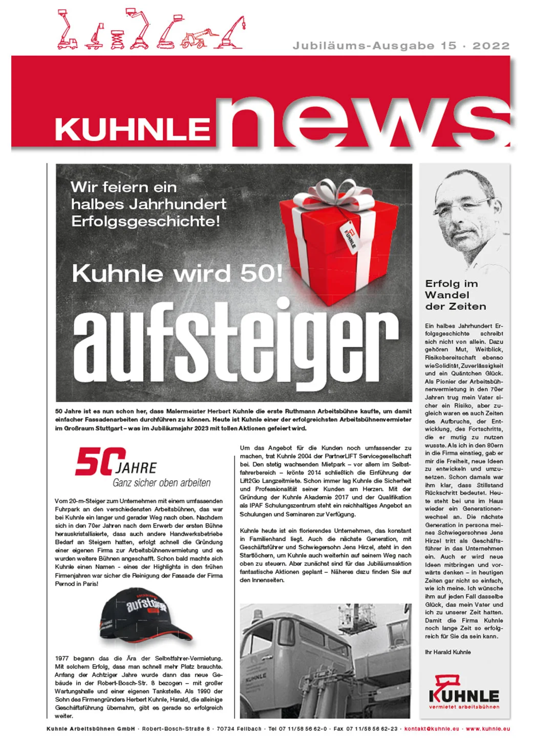 Zeitungsartikel Kuhnle News 